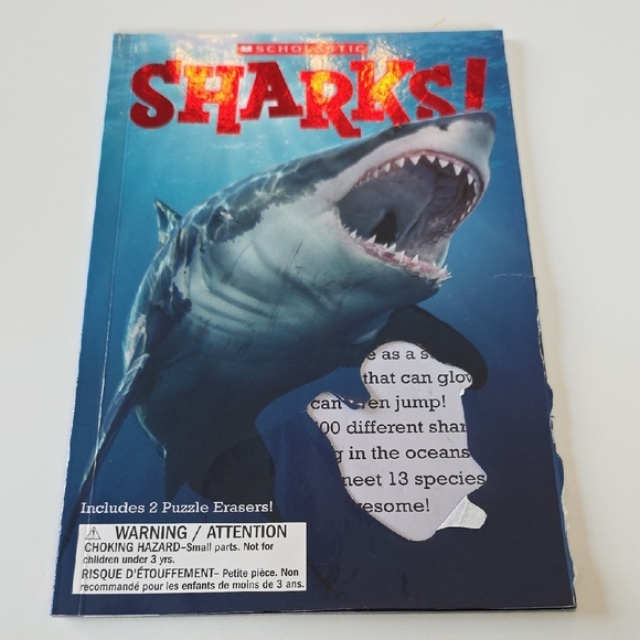 Children's Shark and Pirate Book Set Bundle - Picture 11 of 16